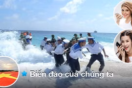 Sao Việt rầm rộ kêu gọi fan hướng về biển đảo