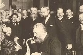 Alexander Graham Bell và đường dây điện thoại đầu tiên trên thế giới