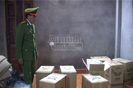 Phát hiện và thu giữ 4.500 gói thuốc lá Jet nhập lậu