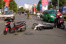 Say xỉn điều khiển xe gây tai nạn, 2 người nhập viện