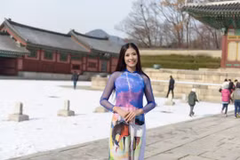 Hoa hậu Ngọc Hân quảng bá du lịch Việt Nam tại Hàn Quốc