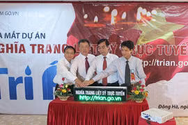 Ra mắt “Nghĩa trang Liệt sỹ trực tuyến”