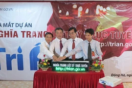 Ra mắt “Nghĩa trang Liệt sỹ trực tuyến”