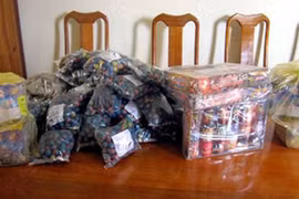 Bắt giữ hơn 5m3 gỗ lậu trên sông