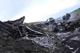 Tìm thấy 2 thi thể trong vụ nổ máy bay Mỹ ở Kyrgyzstan