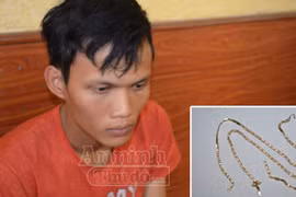 Đối tượng cướp giật tài sản bị bắt sau 30 phút gây án