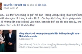 Hồng Phước bị "ném đá" vì "lén" phổ nhạc bài thơ "Khi chúng ta già"