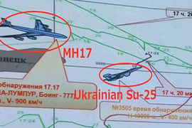 Ukraine bác bỏ cáo buộc của Nga liên quan đến việc Su-25 bay sát máy bay MH17