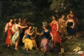 Huyền thoại về 9 nữ thần Muses xinh đẹp 