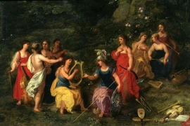 Huyền thoại về 9 nữ thần Muses xinh đẹp 