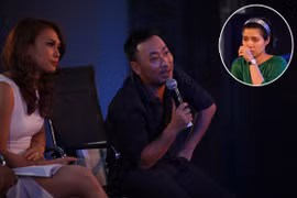 Bà mẹ một con bật khóc nhường quyền đi tiếp cho chàng trai trẻ