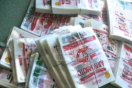 400.000 bao bì nhái bột ngọt Ajinomoto bị phát hiện và thu giữ