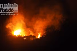 Khống chế được vụ cháy rừng lớn tại Hà Nam