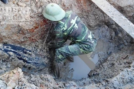 Phát hiện quả bom nặng gần 230kg