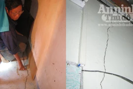 Vụ nổ mìn làm nứt nhà dân: Giám đốc hứa bồi thường thiệt hại