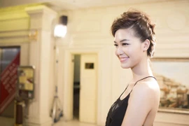 Hoa hậu Thùy Dung trở lại sàn catwalk sau thời gian dài vắng bóng