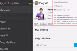 Zing Mp3 tung "chiêu" mới, hút khán giả nghe nhạc