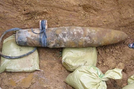 Yên Bái: Phát hiện quả bom khi san đất làm nhà