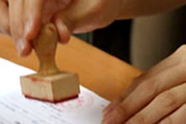 Con dấu của UBND phường bỗng dưng "biến mất"