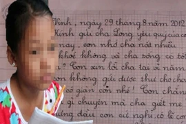 Hai bức thư đẫm nước mắt của cha con người tử tù