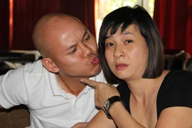 Cặp đôi quái chiêu Đình Tùng - Cát Phượng "giở trò" trong buổi tập