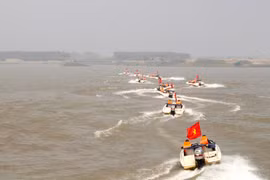 Lực lượng công an chủ động ứng phó với biến đổi khí hậu