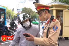 Xử phạt xe máy vi phạm qua hệ thống camera giao thông