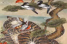 Triển lãm tranh dân gian của nghệ nhân Hàn Quốc