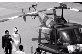 Kết hôn trên trực thăng