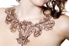 Độc đáo các tác phẩm làm từ tóc