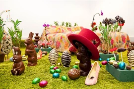 Nghỉ tại khách sạn bằng chocolate