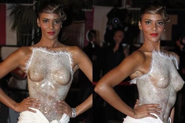 Choáng với ca sỹ người Pháp mặc cũng như không