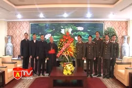 Các tôn giáo chúc Tết Công an TP Hà Nội