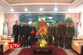 Các tôn giáo chúc Tết Công an TP Hà Nội