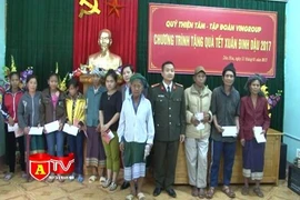 Tết sớm với đồng bào nơi biên viễn