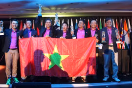 Đội tuyển Golf Việt Nam vỡ òa trong chiến thắng ở WAGC 2016 tại Nam Phi