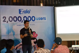 Zalo có 2 triệu người dùng ở thị trường nước ngoài đầu tiên