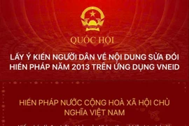 Cách thức để người dân góp ý sửa đổi, bổ sung một số điều của Hiến pháp 2013 trên VNeID