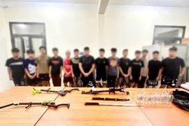 Xử lý nghiêm nhóm đối tượng gây rối trật tự công cộng ở xã Dương Hoà