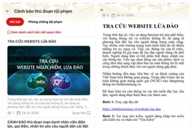 Tra cứu website lừa đảo qua ứng dụng định danh điện tử VNeID
