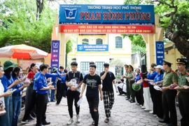 Công an Hà Nội đảm bảo an ninh, an toàn kỳ thi tốt nghiệp Trung học phổ thông năm 2025