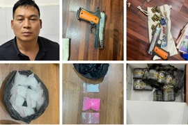 Lộ 'ông trùm' buôn ma túy, thu 2,2kg ma túy tổng hợp và loạt vũ khí 'nóng'