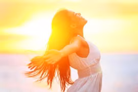 Ánh nắng mặt trời tăng cảm giác hạnh phúc