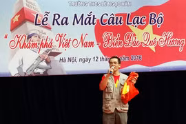 Lần đầu tiên ra mắt câu lạc bộ Khám phá Việt Nam – Biển đảo quê hương