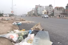 Thực trạng rác thải trên "con đường nghìn tỷ"