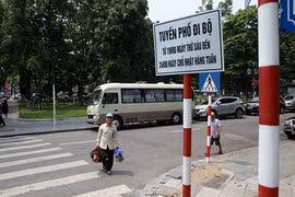 Không gian đi bộ khu vực hồ Hoàn Kiếm và phụ cận: "Địa chỉ đỏ"cho du lịch Hà Nội