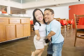 Cặp đôi thấp nhất thế giới