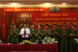 Thành lập Đảng bộ Sở Cảnh sát PCCC