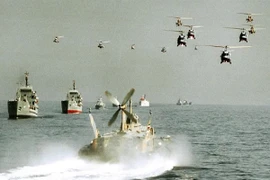 Các nước vùng Vịnh lập lực lượng hải quân chung đối phó với Iran 