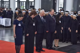 Nhiều đoàn quốc tế tới viếng Chủ tịch nước Trần Đại Quang